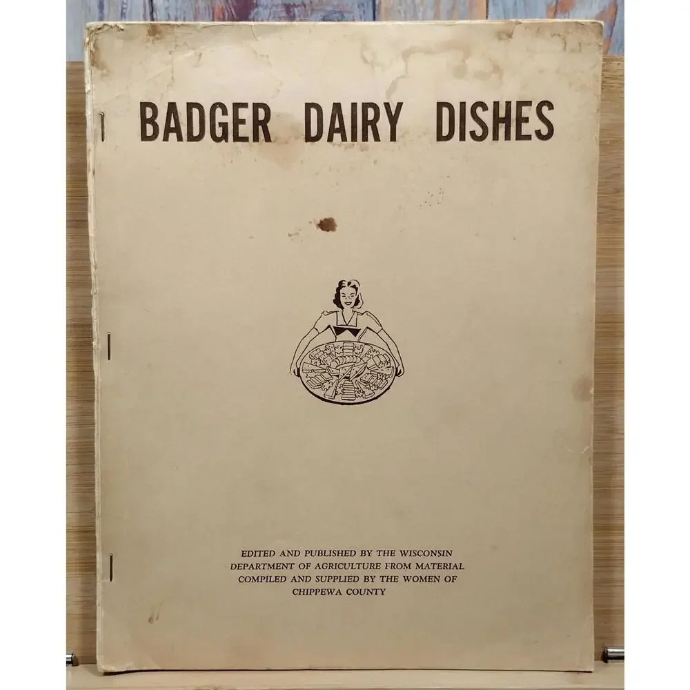 Badger Dairy Dishes‎ Vintage Cookbook